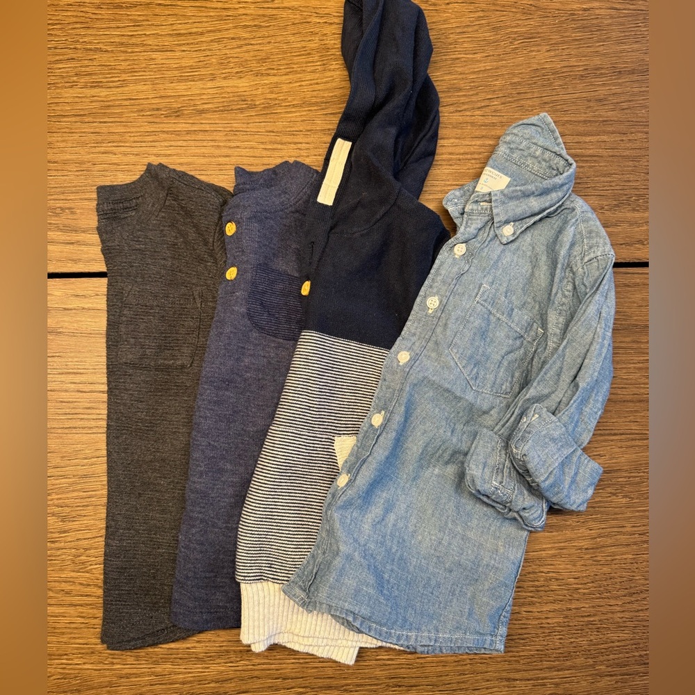 Bundle of Kids Long-sleeve Shirts